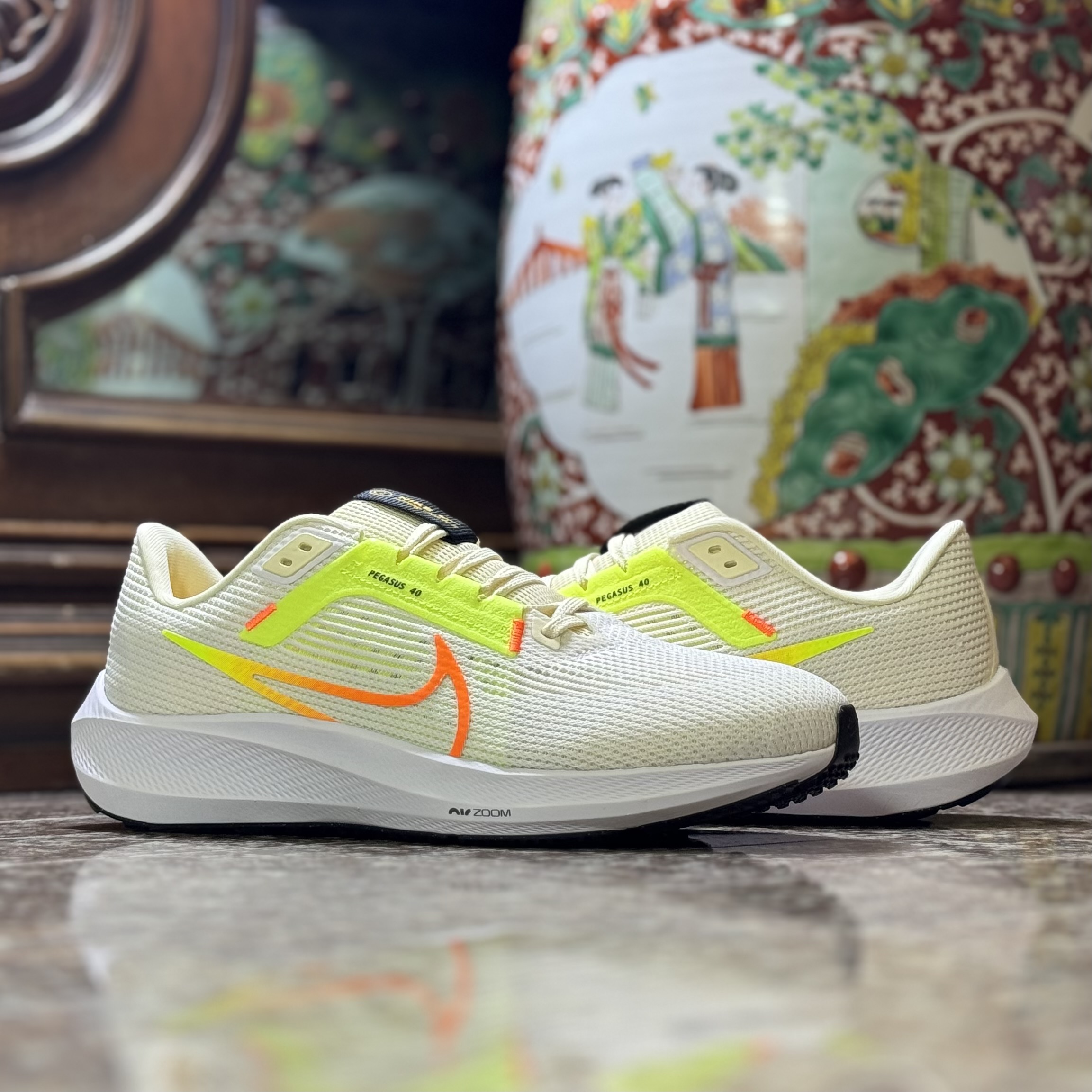รองเท้าวิ่ง Nike Air Zoom Pegasus 40 ‘Coconut Milk’ (M8.5/10US)