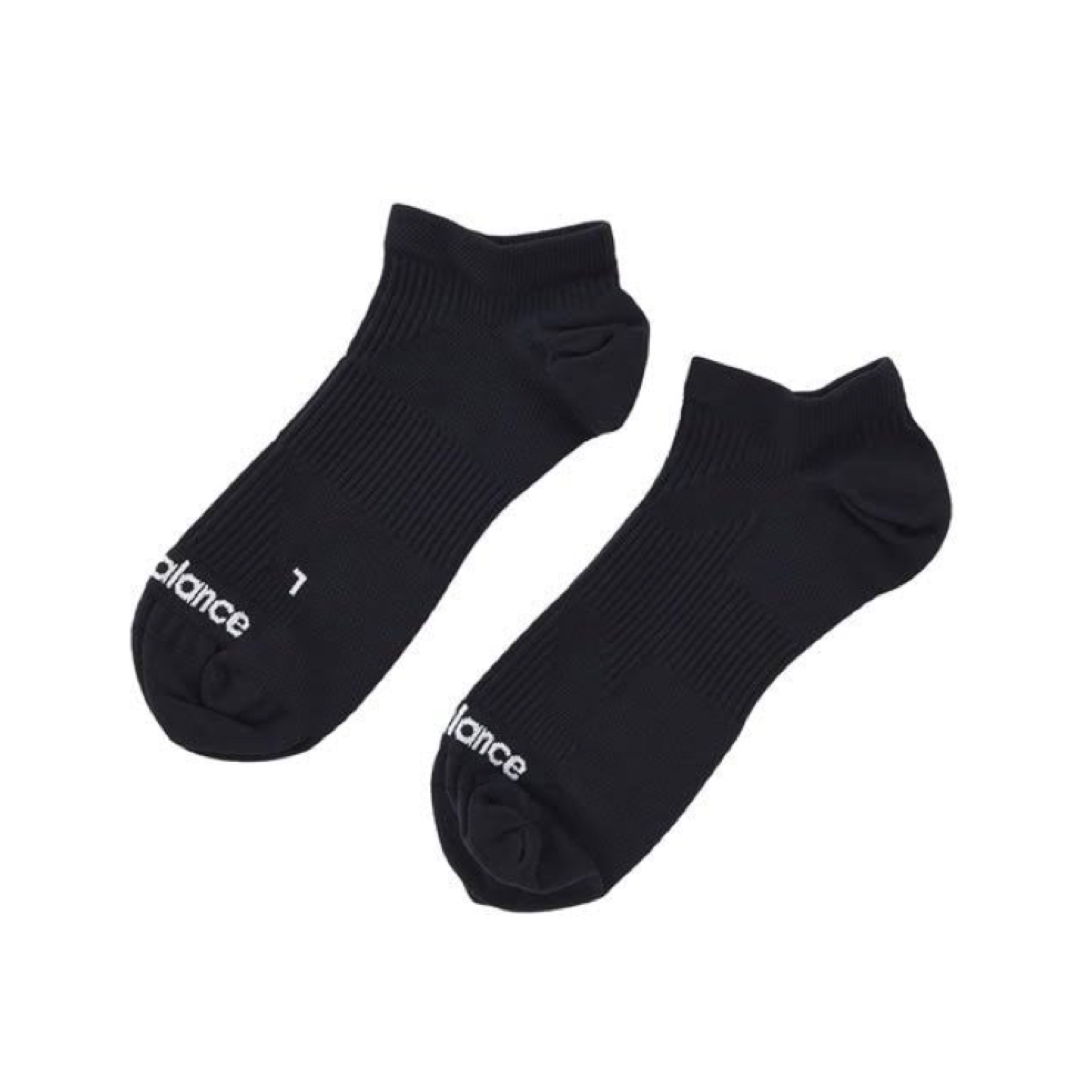 ถุงเท้าวิ่ง New Balance Flat Running Socks ‘BLACK’ (M,L)