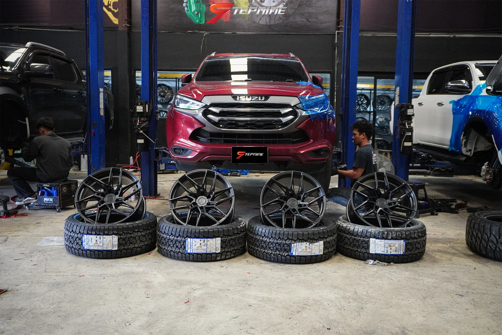 #ISUZU #MUX ทรงมาเฟีย ล้อ #FORGED แท้