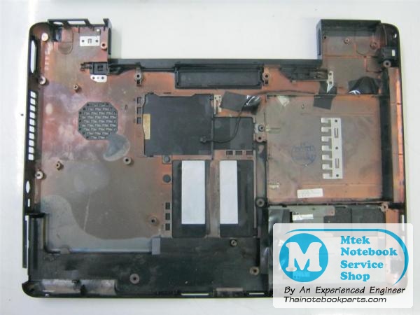 MT02604 บอดี้ล่าง Toshiba Satellite A100, A105 - 6070B0083501 , V000060790 , 6051B0054701 Mainbioard Buttom Casing (มือสอง, สีดำ) 2