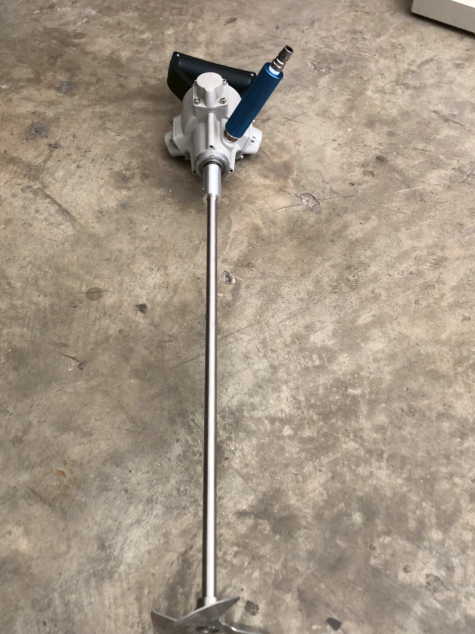 🌈(12444)เครื่องปั่นครีม เครื่องกวนผสม แบบมือถือ ต่อปั้มลม