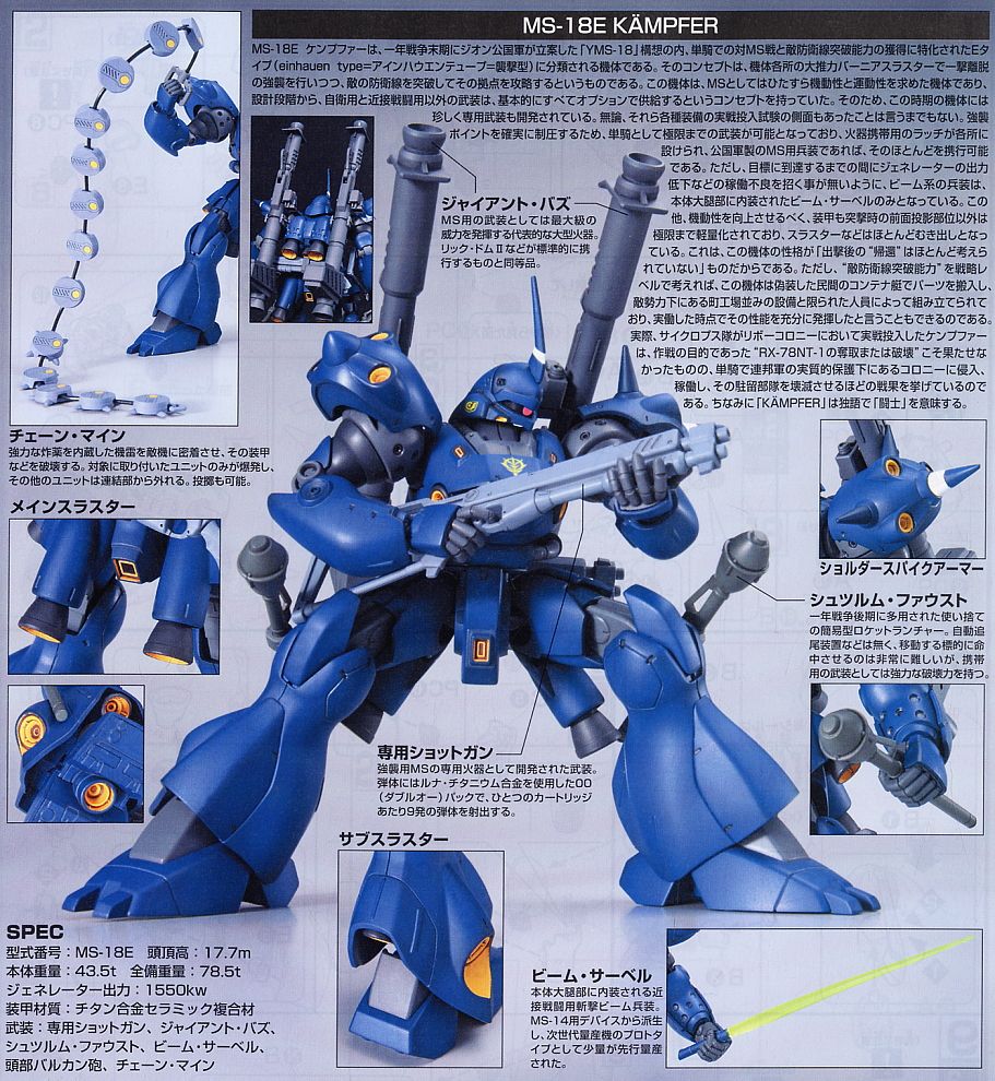 MS-18E Kampfer (HGUC)