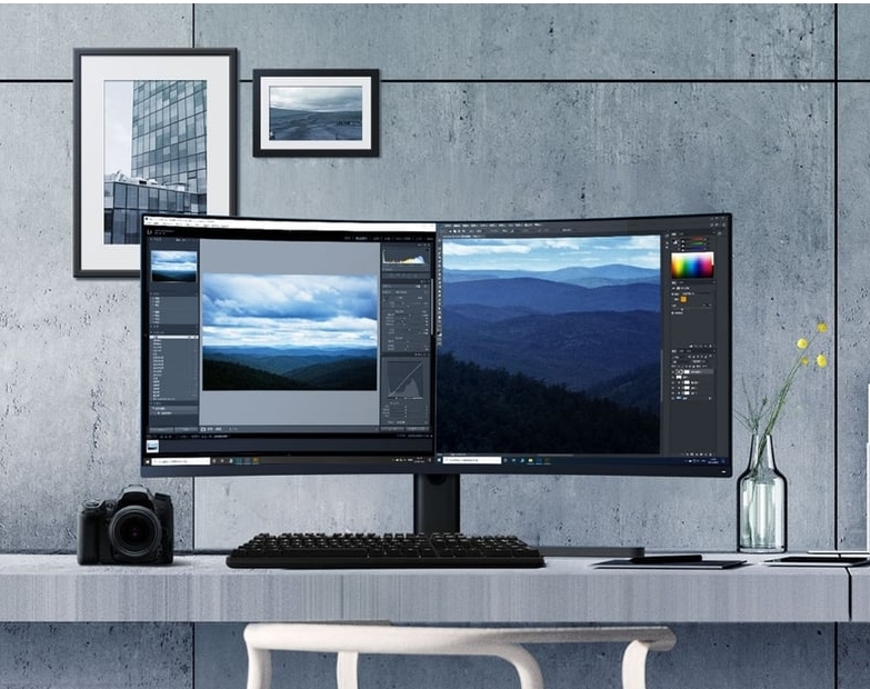 (* มือ 2 ของดี นานๆมาที สวยๆ ) จอมอนิเตอร์ (34",Curved) รุ่น XMMNTWQ34 4K 144 Hz