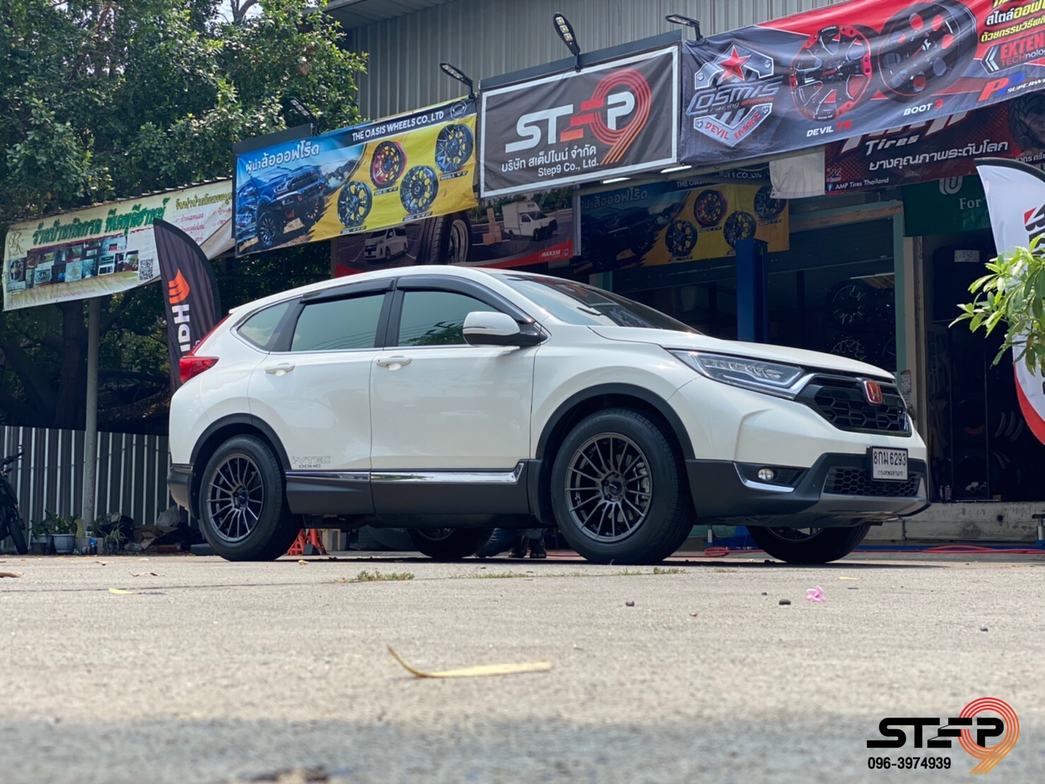 ล้อ ENKEI RS05RR ใส่ CRV ที่ STEP9