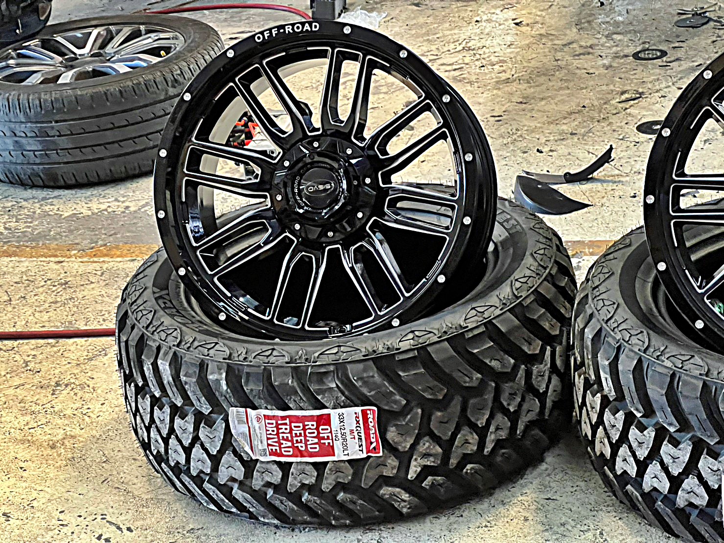 ส่งงาน ล้อยาง ทรงเมกา ชุดโปร 45900 บาท