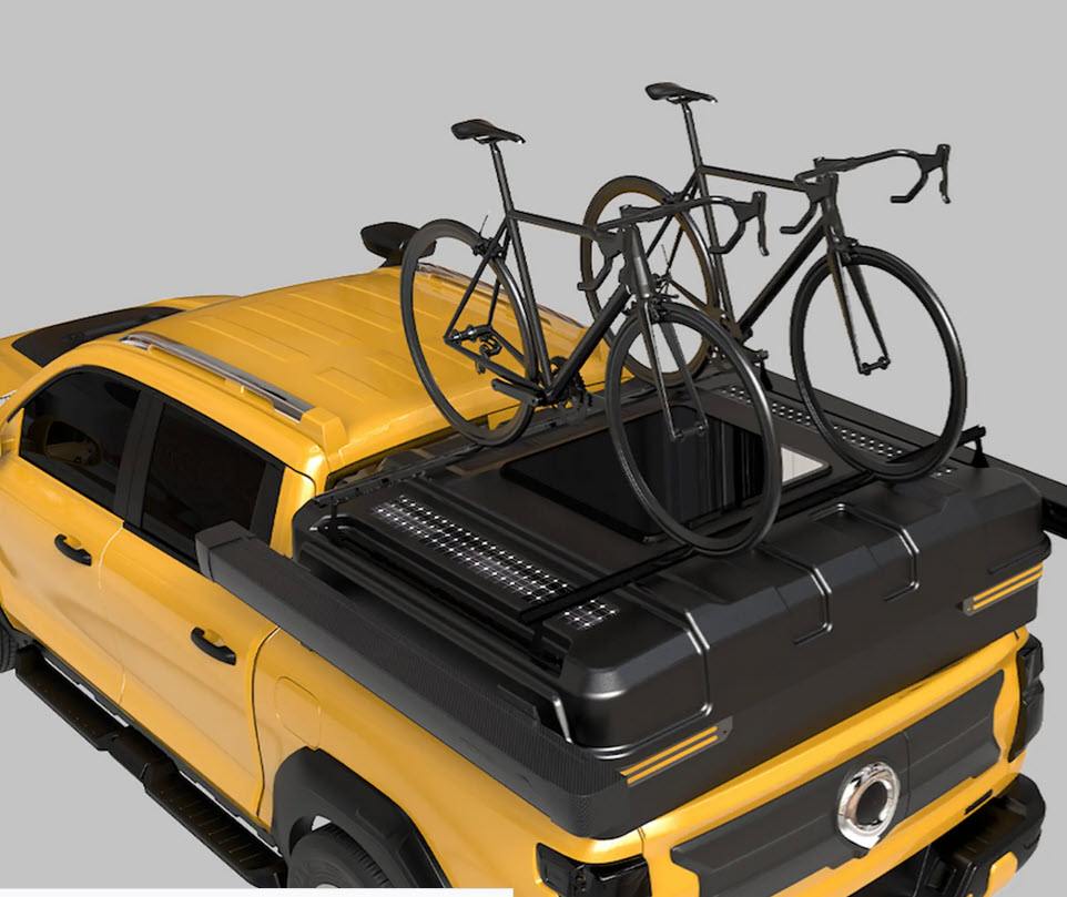 Truck Camper SAFARI CRUISER (Wildland) เต็นท์หลังคารถสุดหรู รุ่นใหม่ล่าสุด - By MaxX Equip