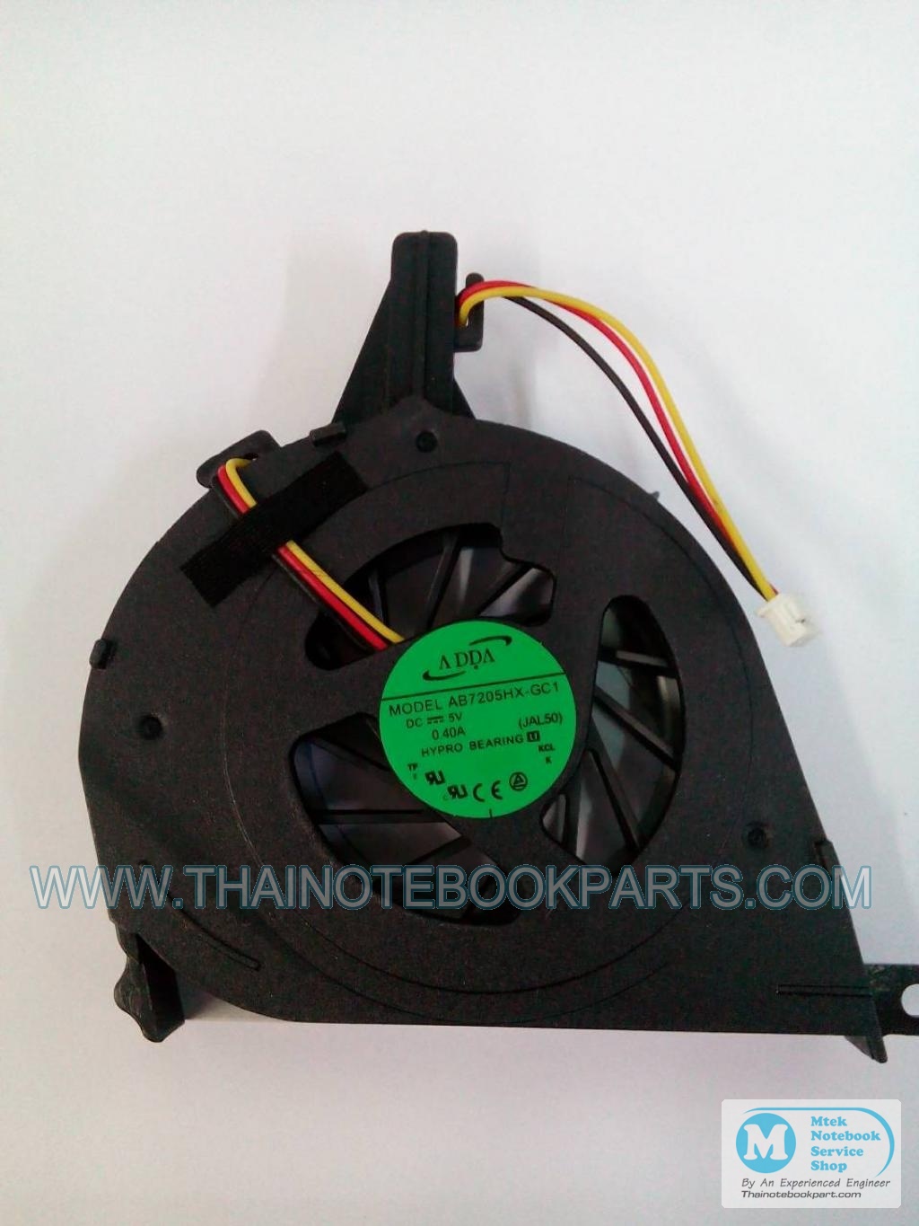 MT07937 พัดลมระบายความร้อน Toshiba Satellite L650 L650D L650-0 L655 L655D -AB7205HX Cooling fan (สินค้าใหม่) 1