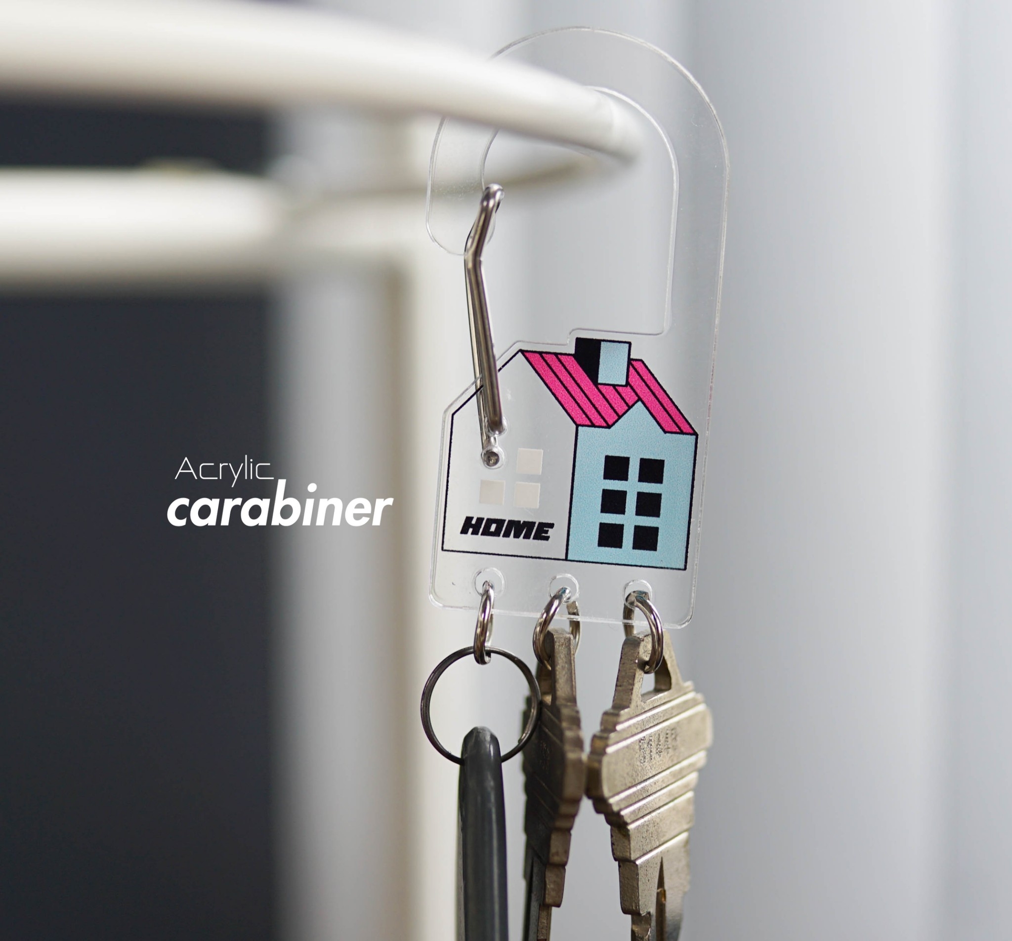 รับทำคาราบิเนอร์อะคริลิค Carabiner Acrylic