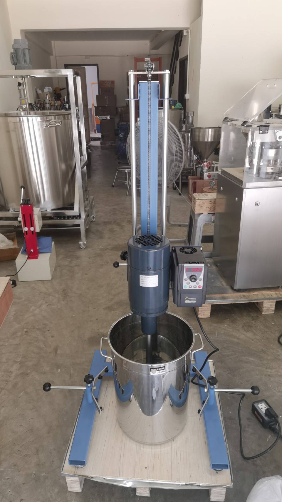 16466 HR-1100JFS เครื่องกวนผสมของเหลว เครื่องกวนครีม mixer (หม้อ2ชั่นต้องซื้อแยก)