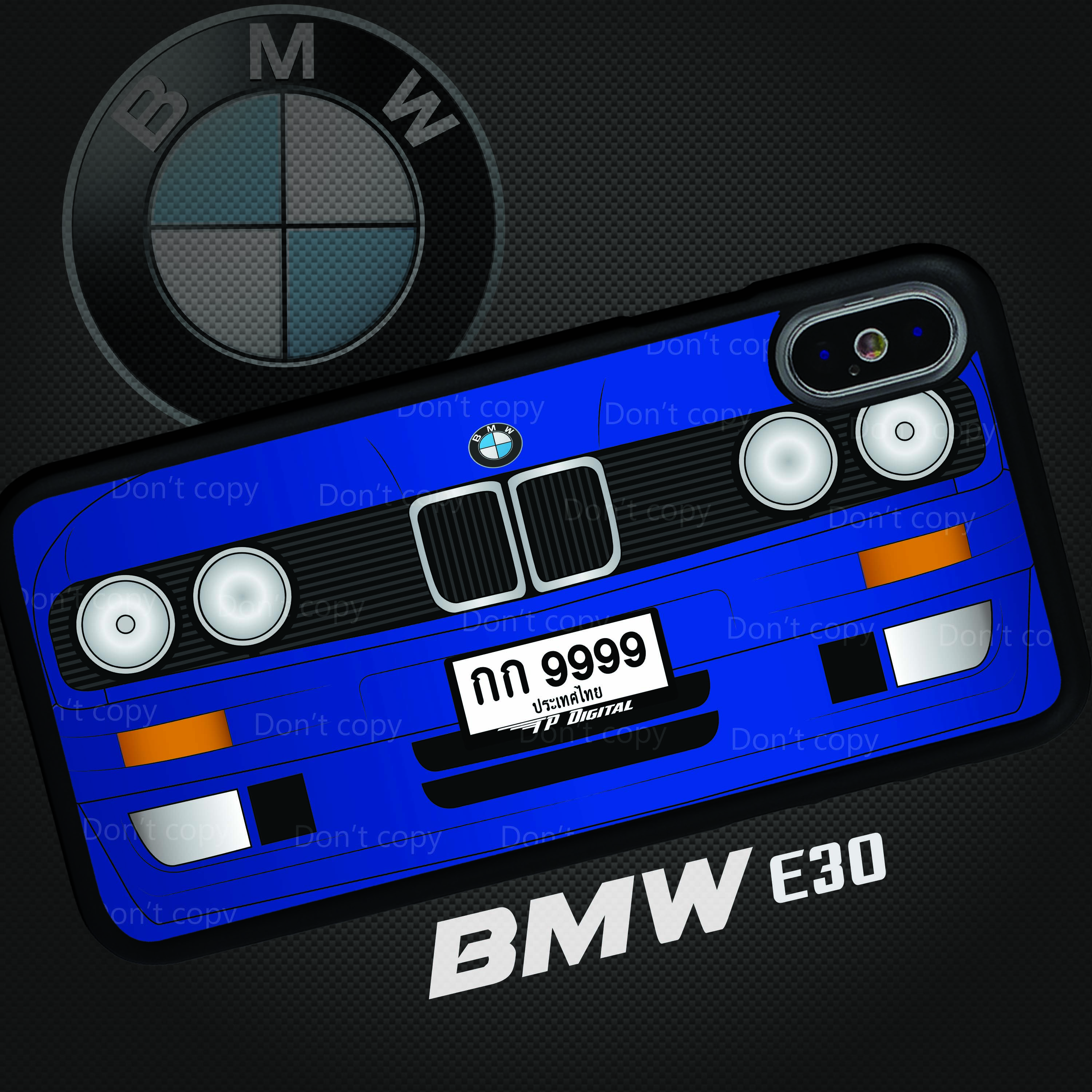 เคสสกรีนลายรถยนต์ BMW รุ่น E30