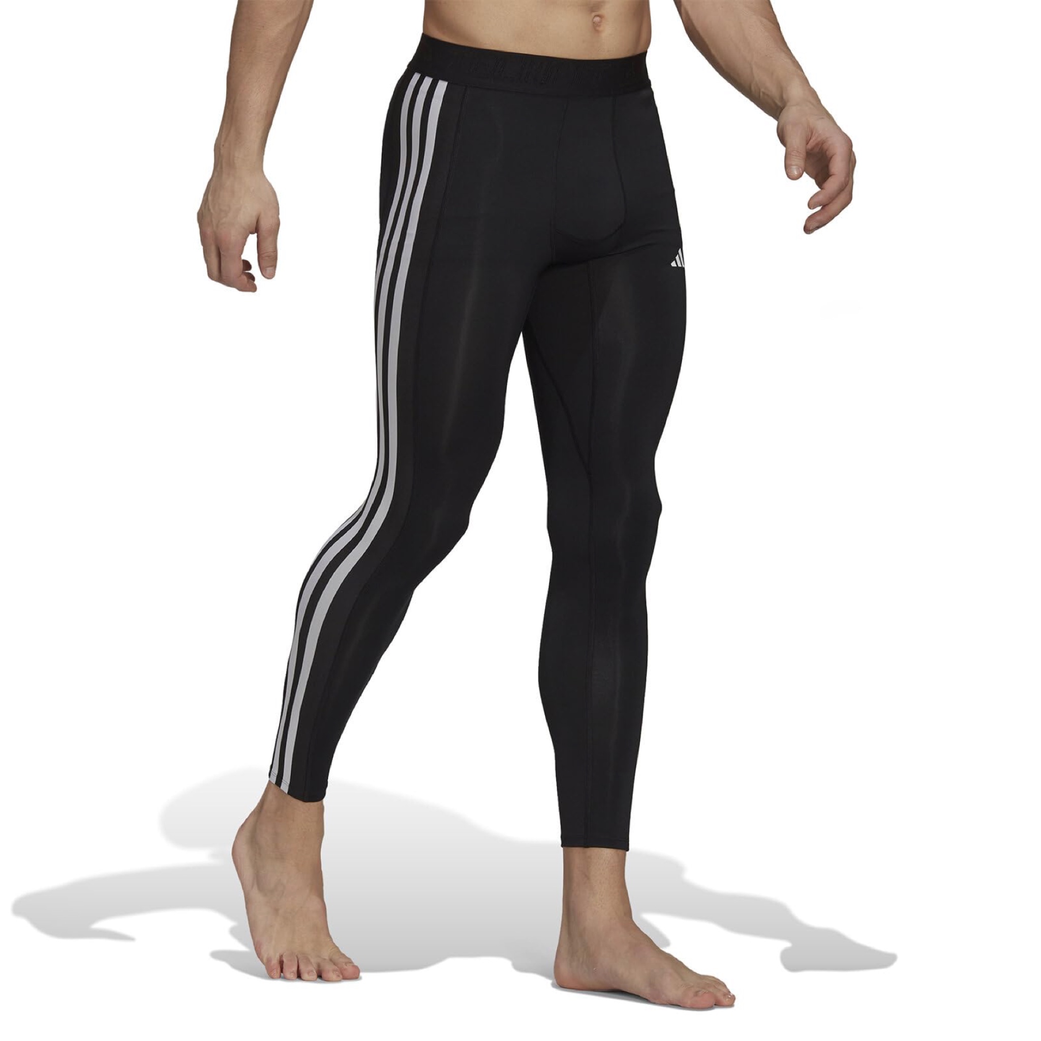 กางเกง Adidas TechFit 3-Stripes AeroReady Long Tights ‘BLACK’ (XS,S)