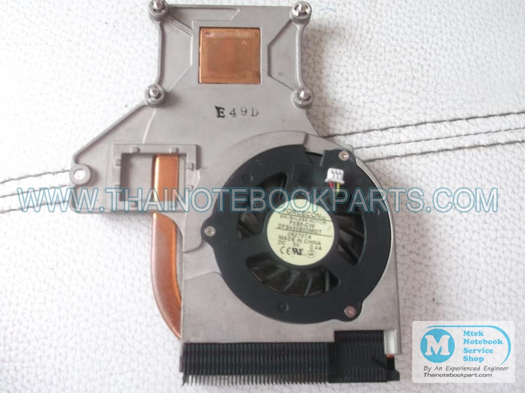 MT03304 พัดลมระบายความร้อนพร้อมฮีทซิ้ง HP Pavilion DV2700,DV2800 Cooling Heatsink,Fan 60.4S510.001(Used)(มือสอง) 2