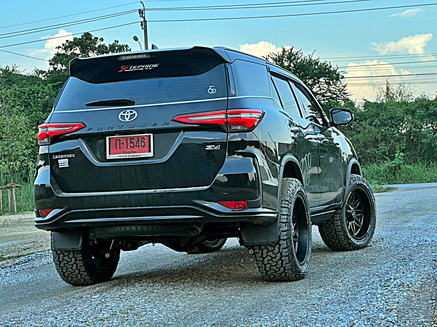 #TOYOTA_LEGENDER_จองคิวจากชัยนาท ไม่ยก ใส่ล้อออฟลบ