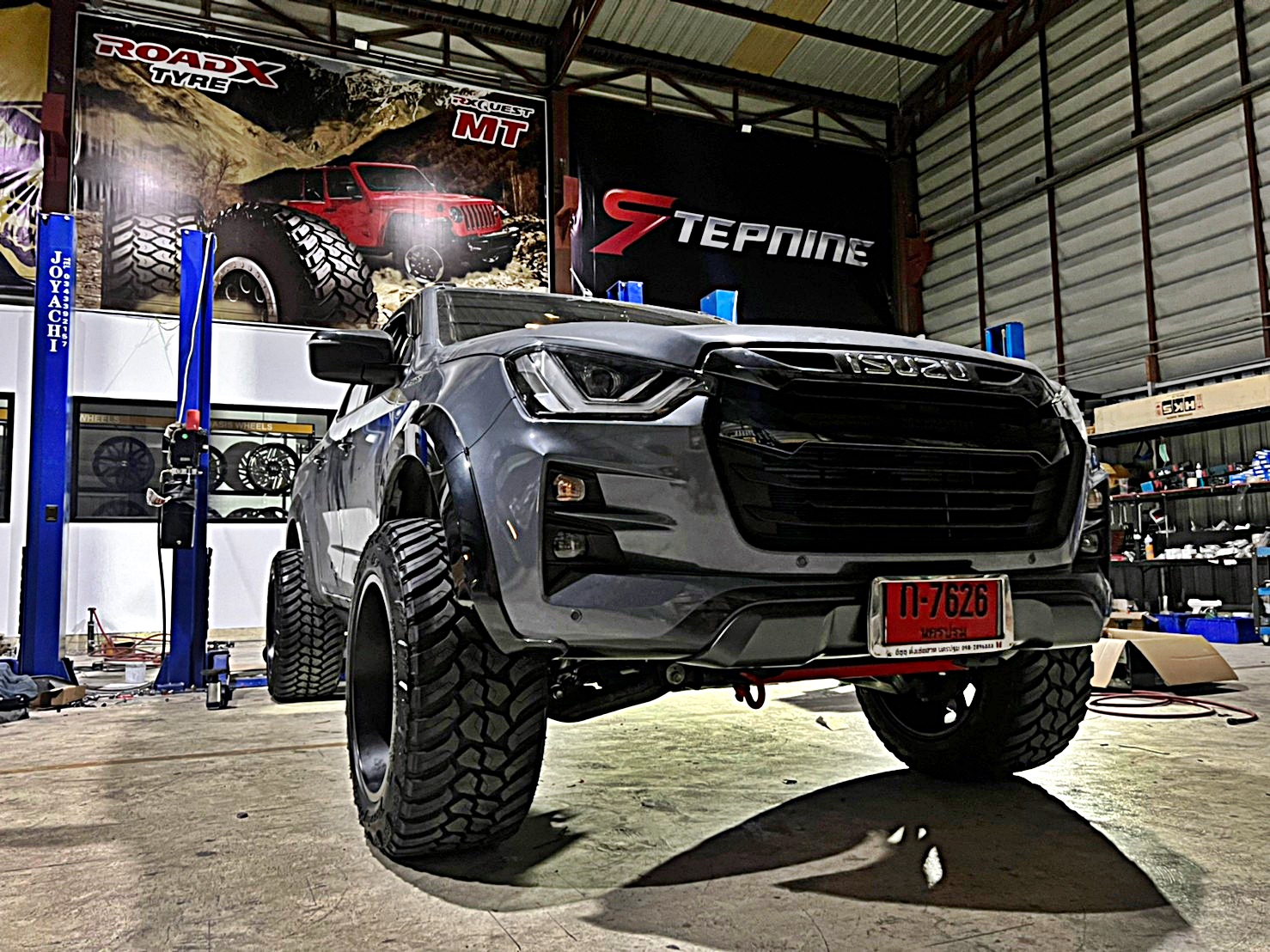 D_MAX_ทะเบียนนครปฐม ทำทรงเมกาที่ STEP9