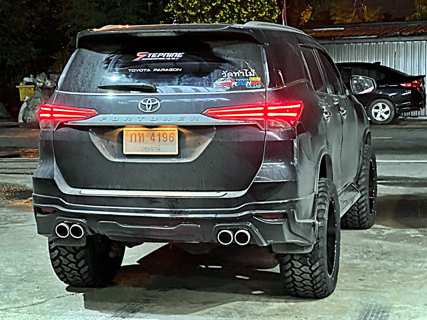 TOYOTA_FORTUNER_จองคิวมาจากปทุมธานี ทำทรงเมกาที่ STEP9