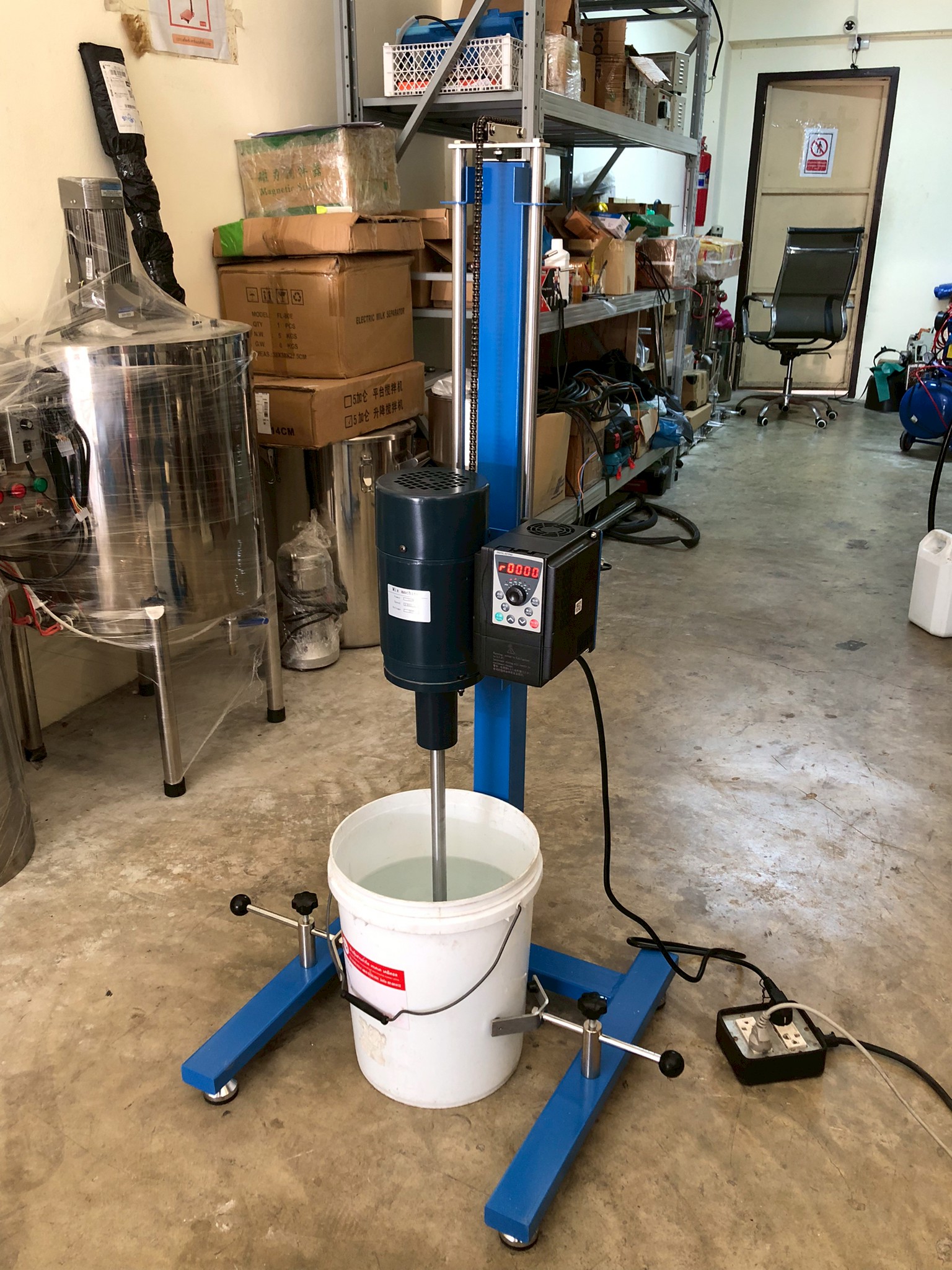 16466 HR-1100JFS เครื่องกวนผสมของเหลว เครื่องกวนครีม mixer (หม้อ2ชั่นต้องซื้อแยก)