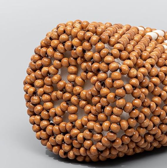 กระเป๋าลูกปัด ทรงถัง แบบบถือ แถมถุงซับ ⭐️