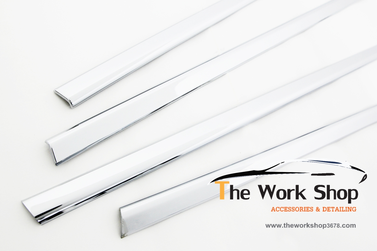 Window Accent for Korando( ชุดโครเมี่ยมแต่งขอบกระจกด้านล่าง )