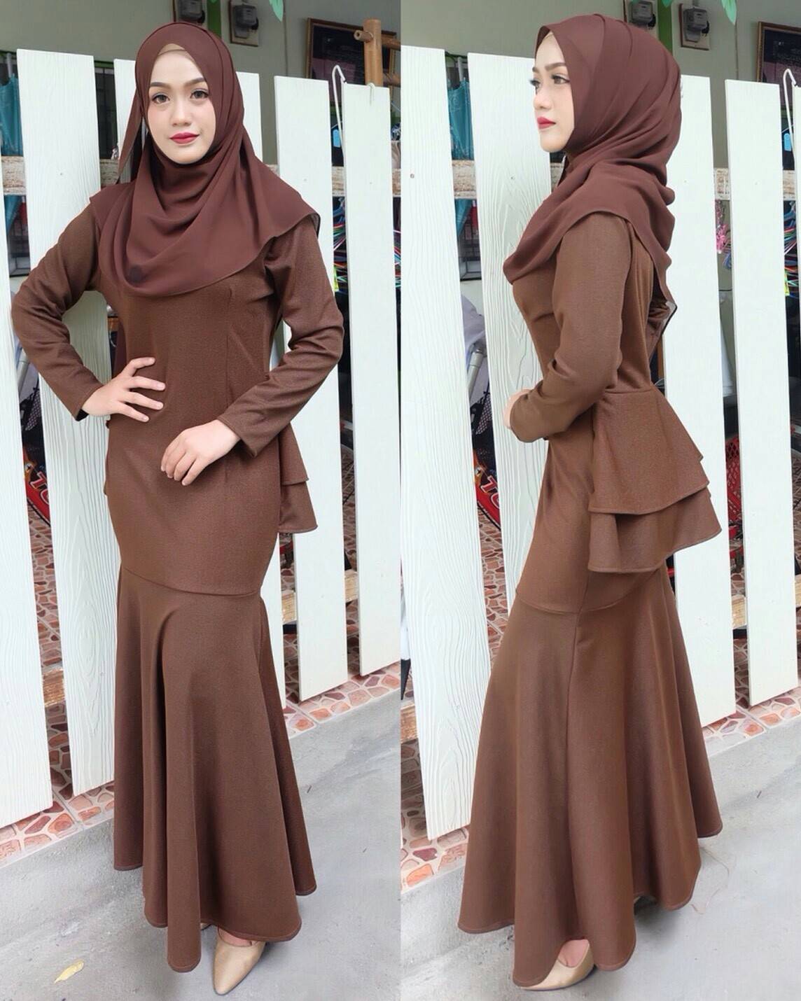 เดรสยาวทรงหางปลา