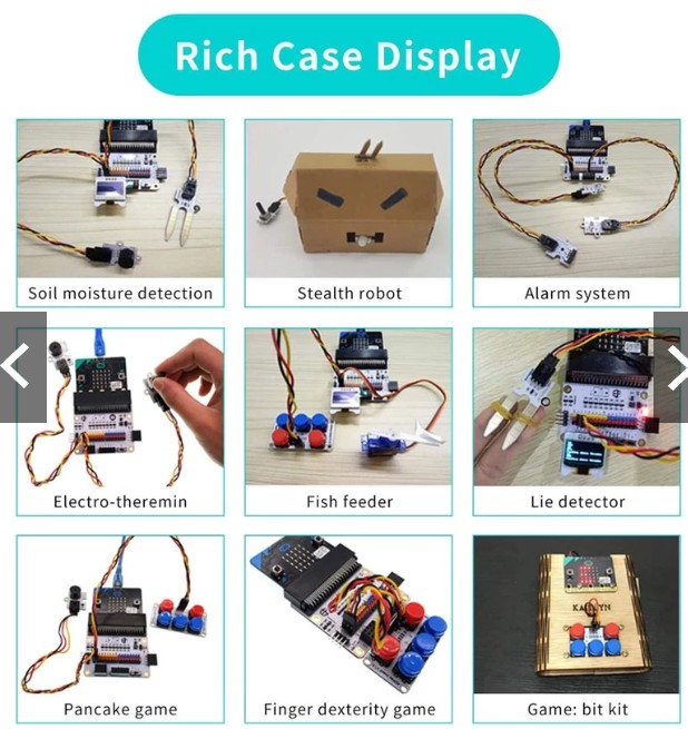Micro:bit Tinker Kit ชุดสร้างโครงงานสิ่งประดิษฐ์ STEM Tinker Kit