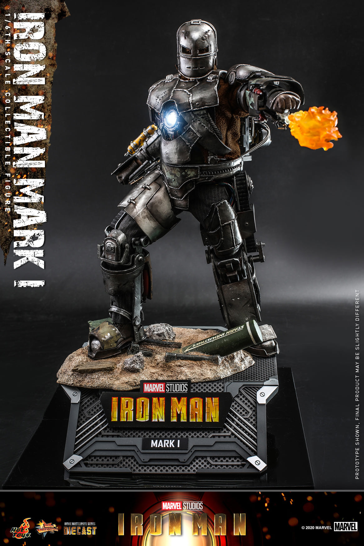 HOT TOYS MMS 605 D40 IRON MAN MARK I