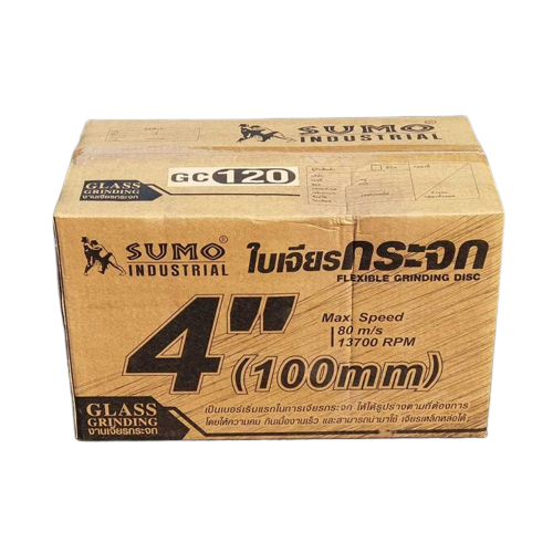 ใบเจียรกระจก 4" หนา 2 มิล รุ่น GC120 SUMO