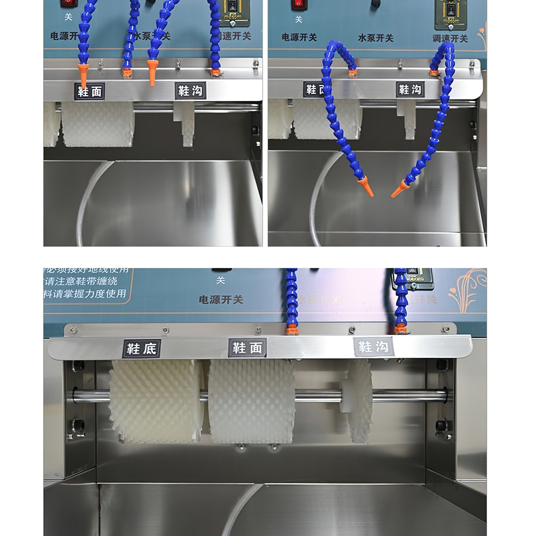 🌈15930 เครื่องทำความสะอาด ซักสิ่งสกปรกออกจากรองเท้า กึ่งอัตโนมัติ รุ่น Q-88