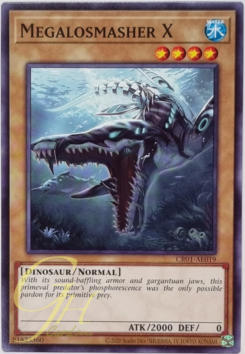 Yugioh [CR01-AE019] Megalosmasher X (Common)