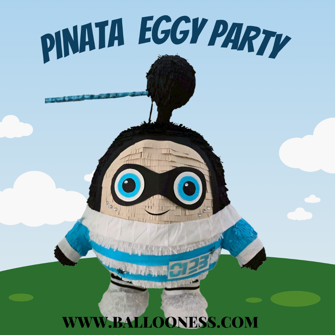 พินาต้า เอ้กกี้ ปาร์ตี้ / Pinata Eggy Party พร้อมไม้ตี (ไม่มีขนม)