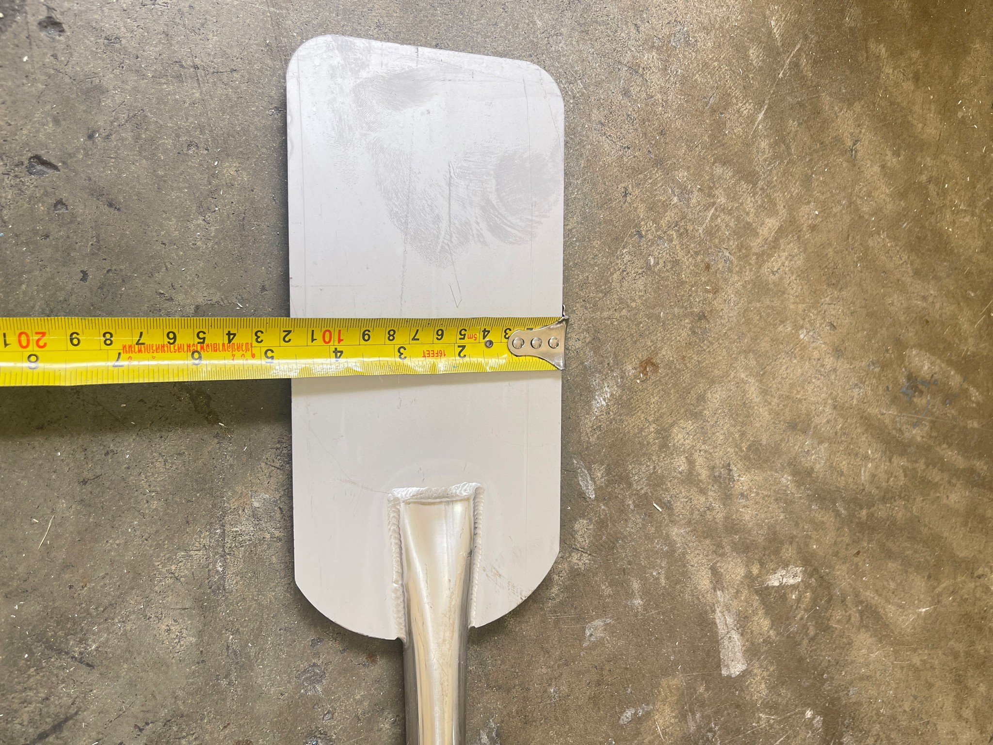 14516 ไม้พายสแตนเลสเกรด304 paddle stainless steel fin mixer