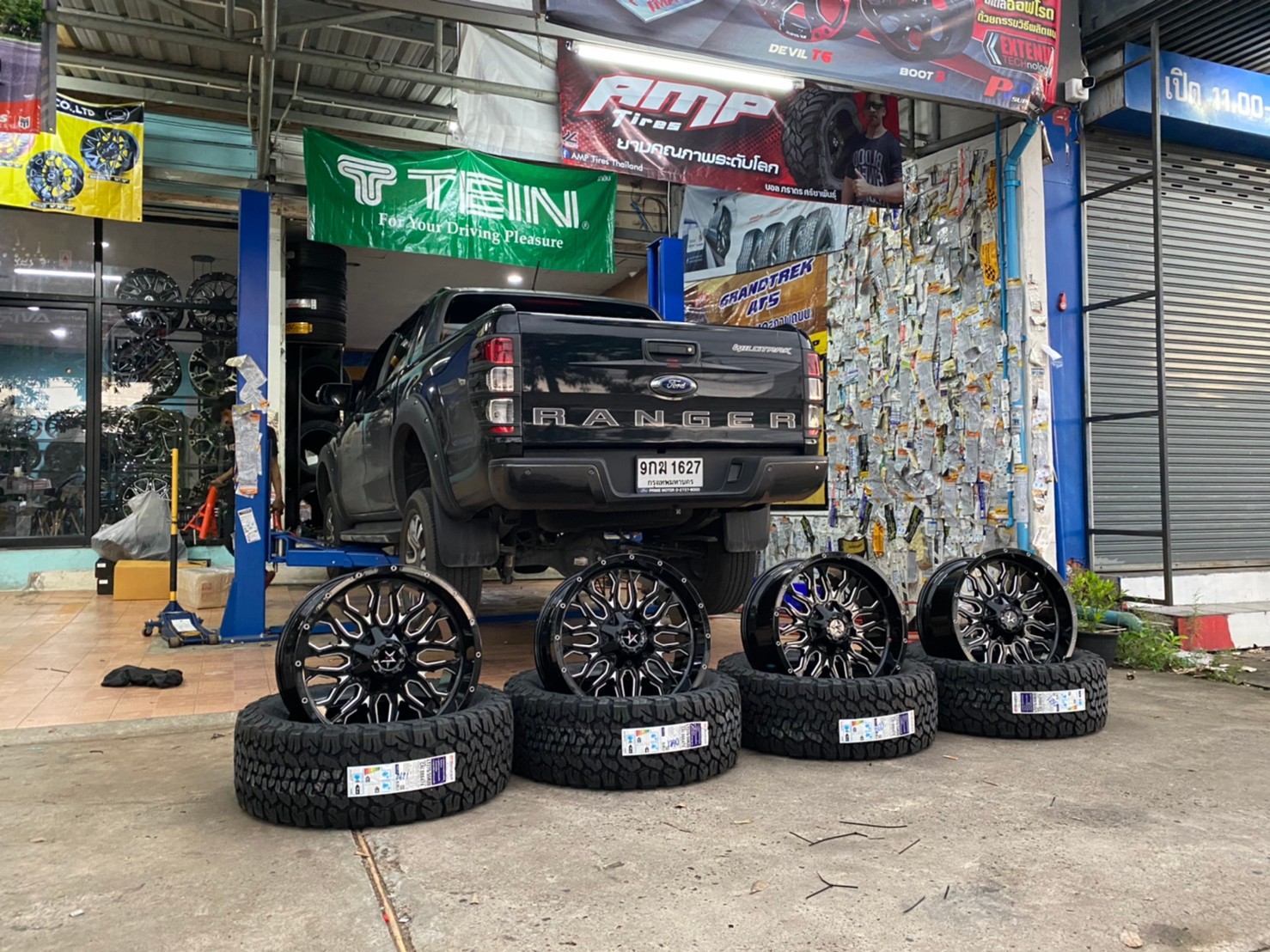 FORD จัดทรงเมกา ที่ STEP9 STEPนี้ไม่ต้องยก