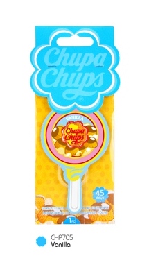 (1 แถม 1) Chupa Chups แผ่นน้ำหอม Lollipop กลิ่น Vanilla (วานิลลา)