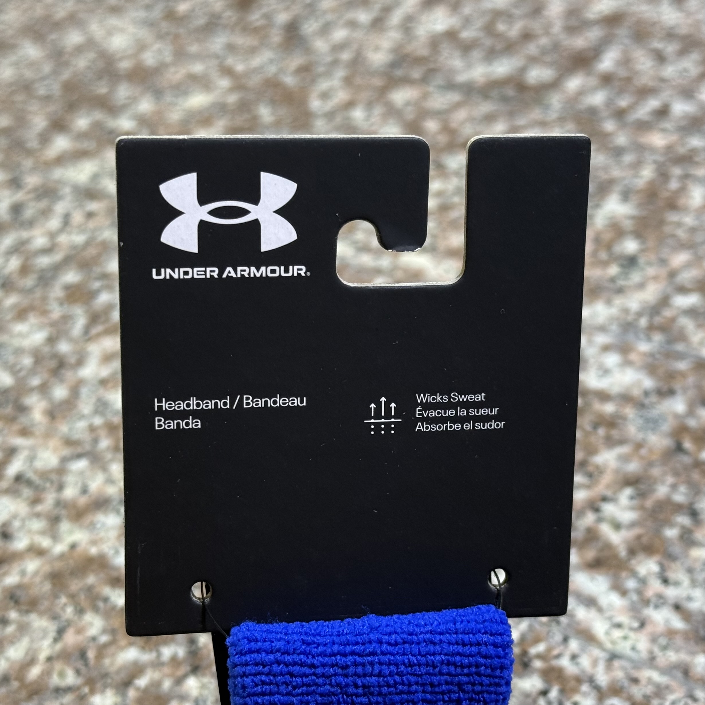 ผ้าคาดศีรษะ Under Armour Performance Headband ‘BLUE’