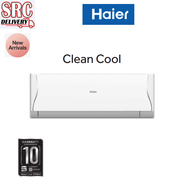 HAIER เครื่องปรับอากาศ Clean Cool รุ่น HSU-18VQAC03T ขนาด 18000 BTU **ราคาเฉพาะตัวเครื่อง ไม่รวมติดตั้ง*** สอบถามสินค้า ทัก line @srchomelcd