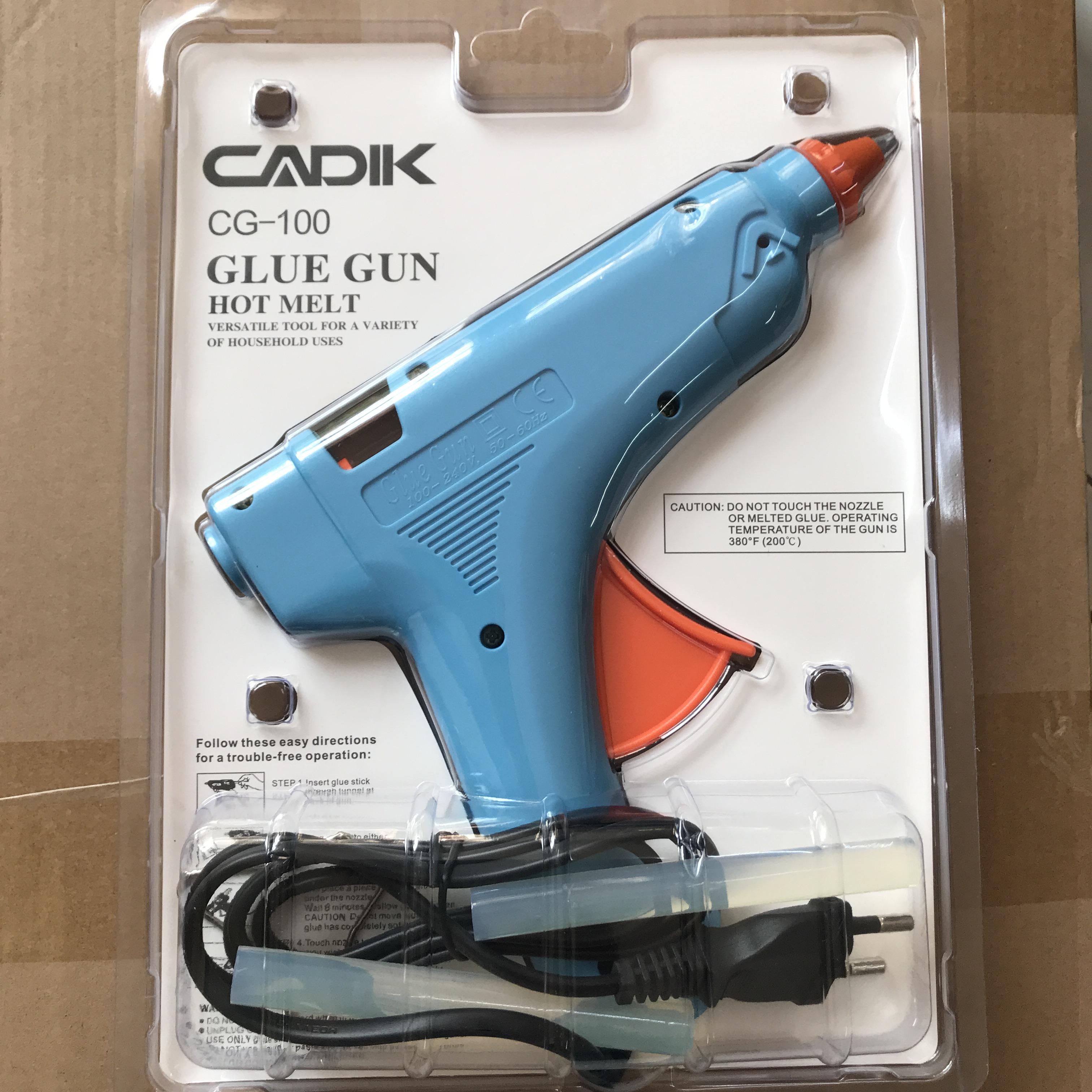 AppSoftTech ปืนยิงกาวร้อน 100 วัตต์ (Hot Melt Glue Guns 100W) แถมกาวแท่ง 2 แท่ง