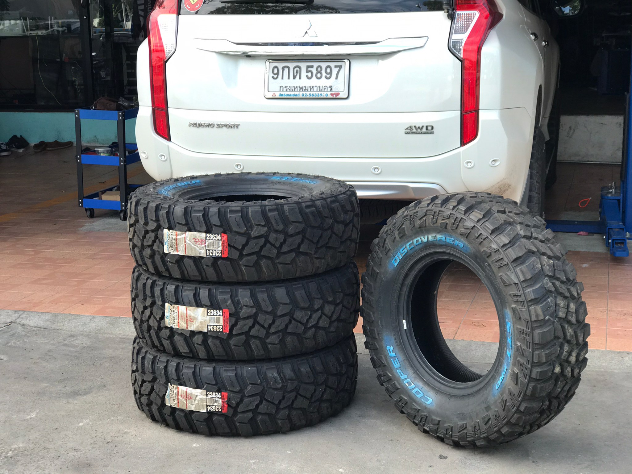 COOPER STT PRO 295/55-20 เส้น 8500 ปกติ 15000