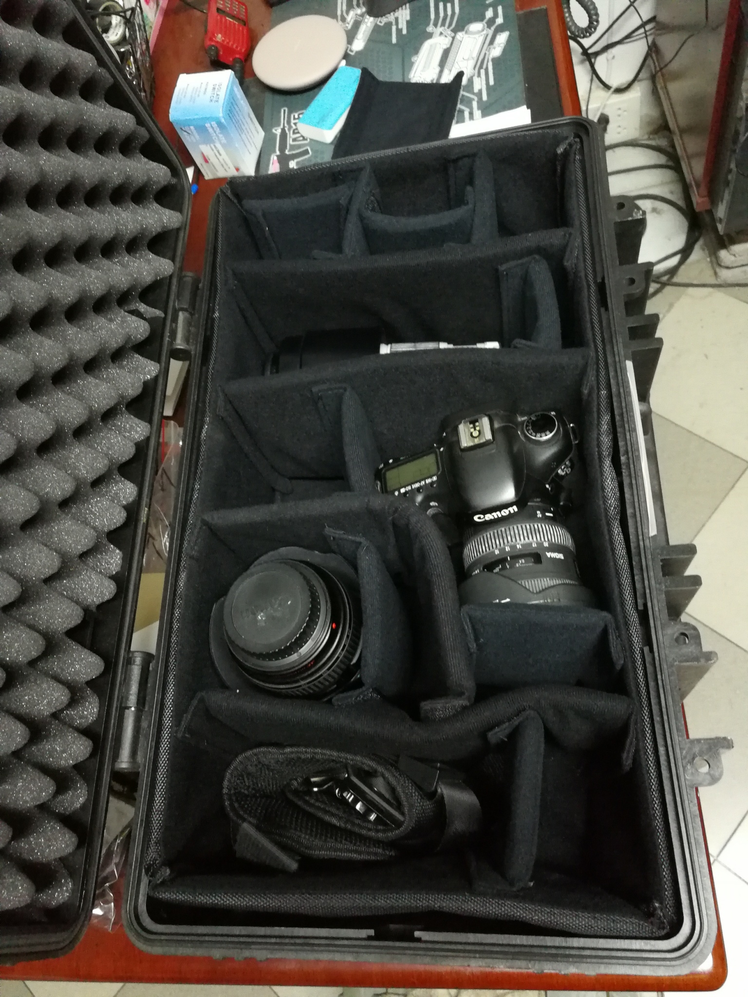 Divider ช่องใส่กล้อง