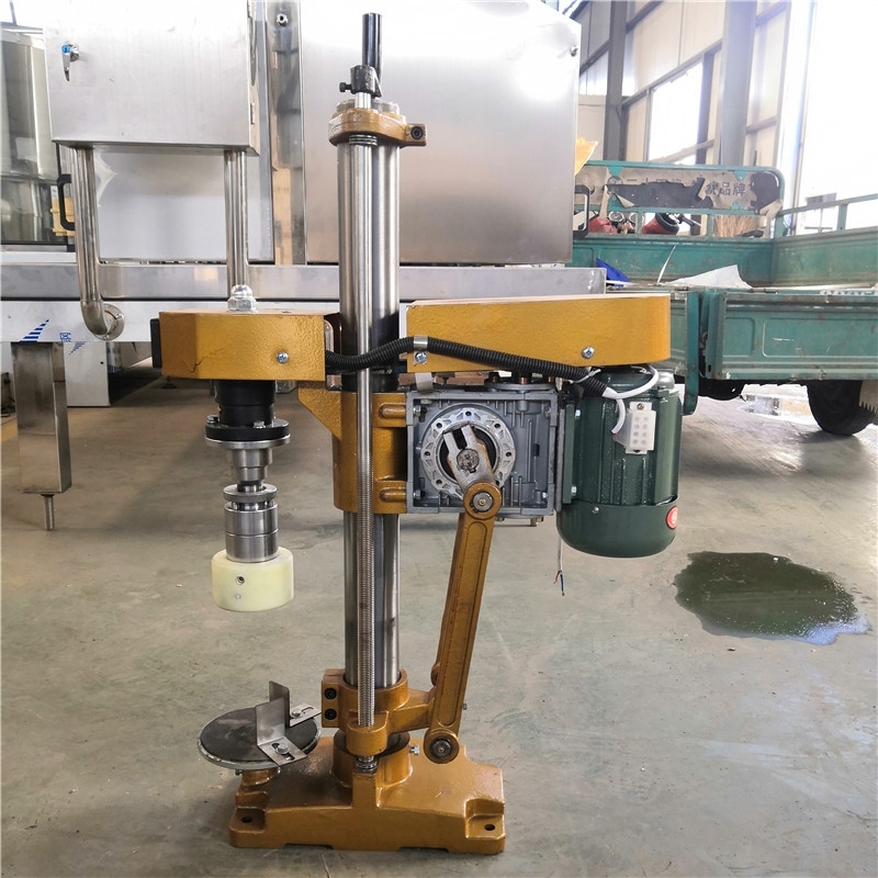 19155 เครื่องปิดผนึกฝารังนก ฝาซุปไก่ ฝาแยม ขวดแยม กึ่งอัตโนมัติ GFYT-1