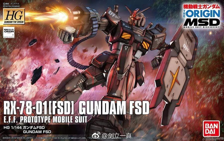 HG 1/144 GUNDAM FSD
