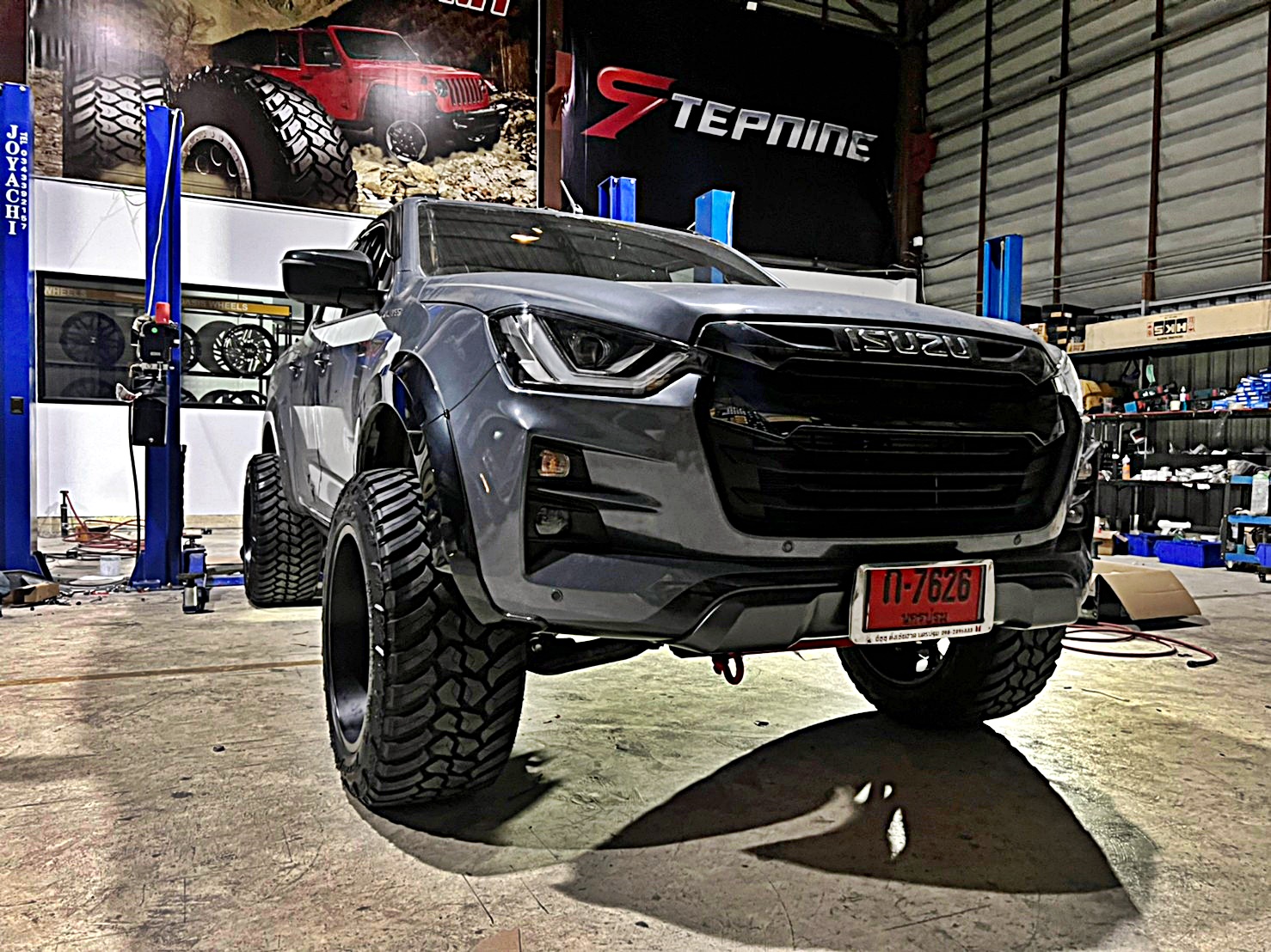 D_MAX_ทะเบียนนครปฐม ทำทรงเมกาที่ STEP9