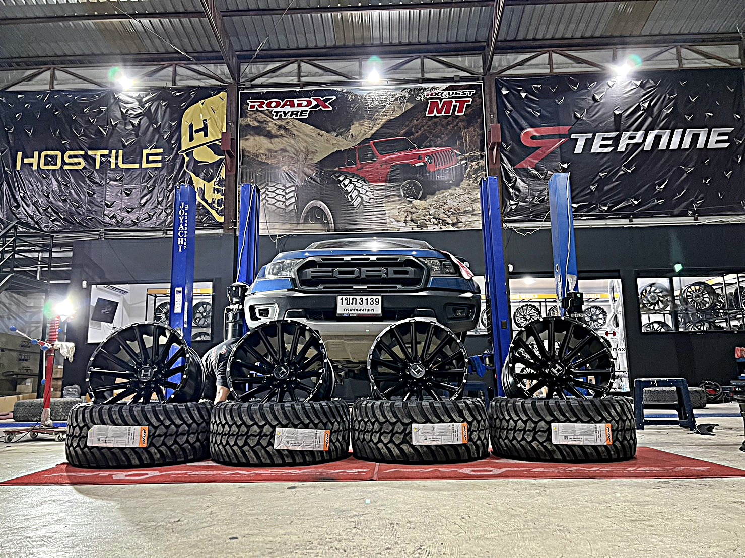 ล้อแท้ HOSTILE H123 ขอบ22 ใส่ FORD RAPTOR