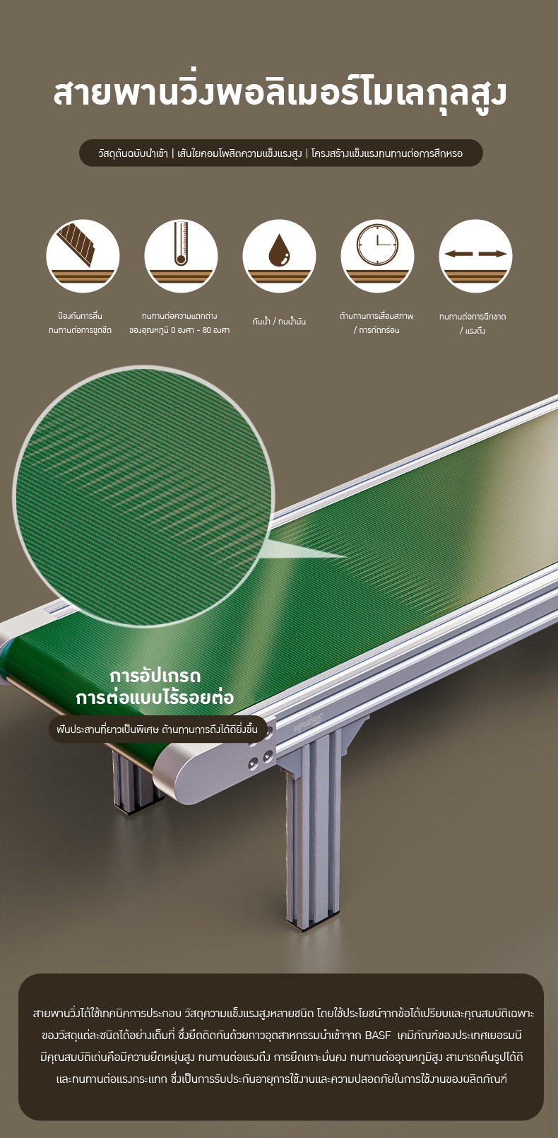 มินิสายพานลำเลียง (Mini Belt Conveyor System)