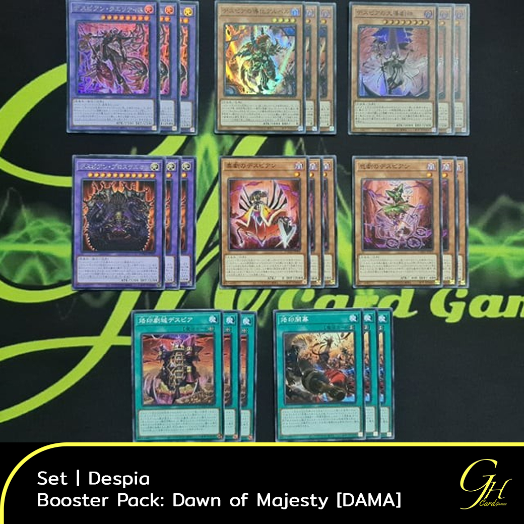 Yugioh [DAMA-SET01] Despia Set from Booster Pack: Dawn of Majesty