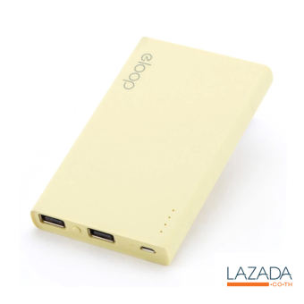 Eloop รุ่น E12 Power Bank แบตเตอรี่สำรอง 11000 mAh (สีเหลือง)