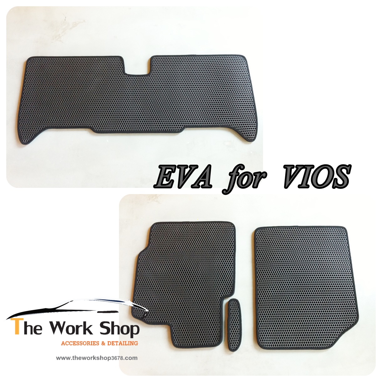 EVA Carpet for Toyota VIOS 2013 : พรมภายในห้องโดยสาร Toyota VIOS 2013