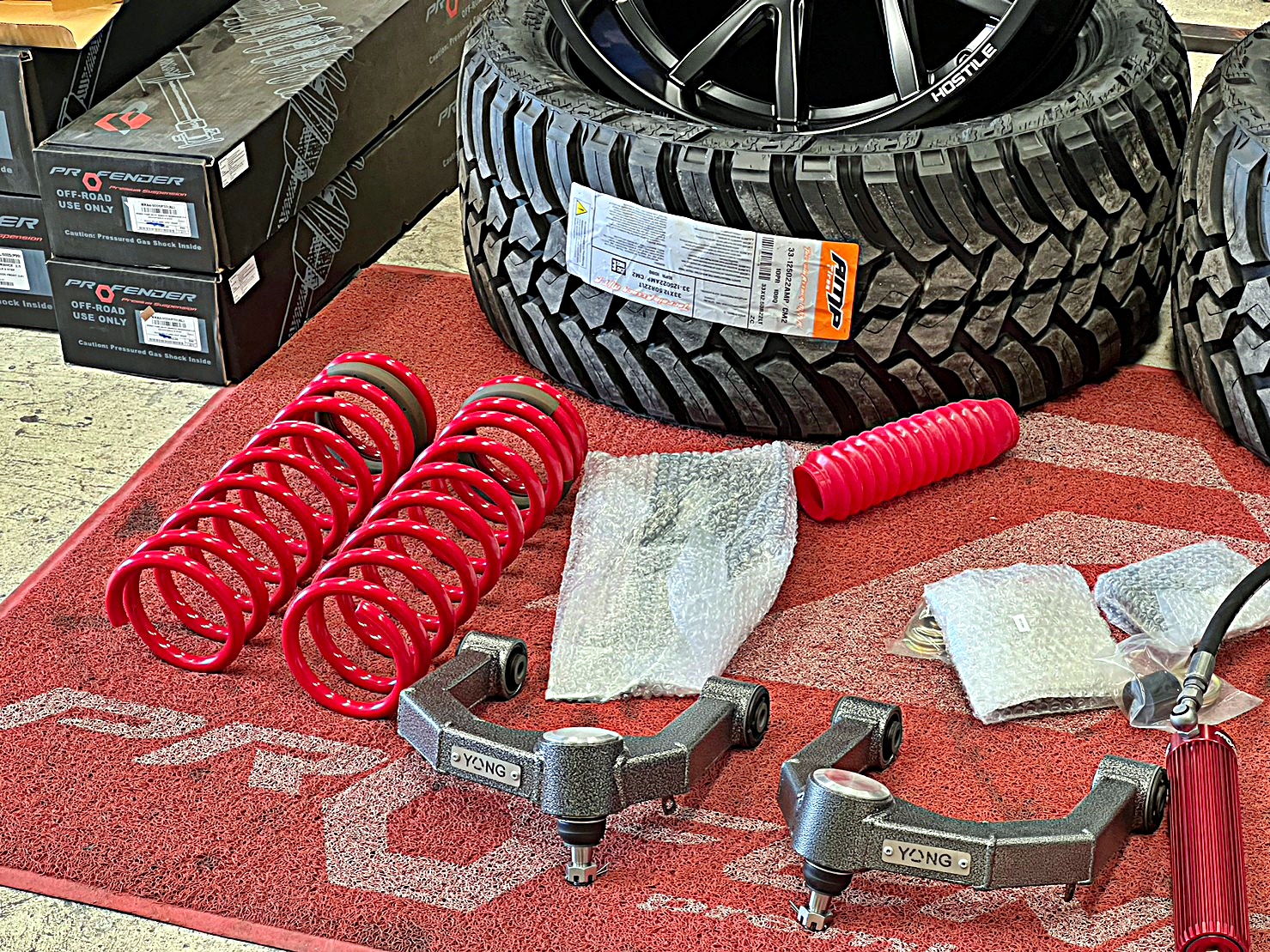 ล้อแท้ HOSTILE H113 ขอบ22 ใส่ MU-X แต่งเมกา