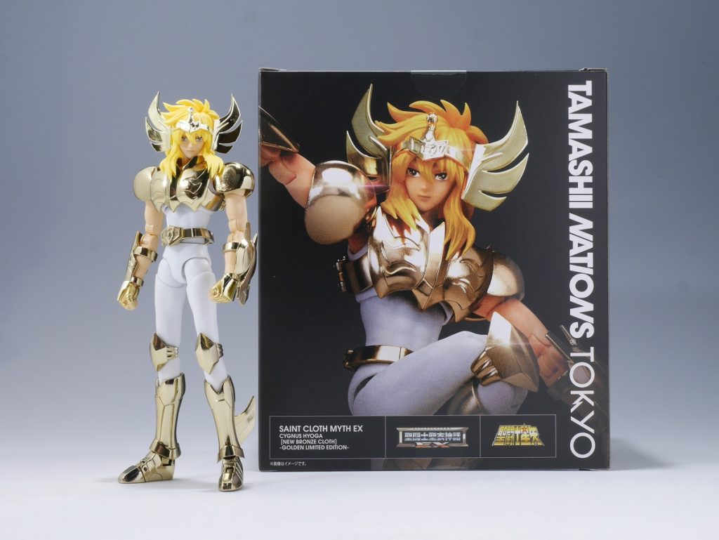 Saint Cloth Myth EX Cygnus Hyoga (New Bronze Cloth) -GOLDEN LIMITED EDITION