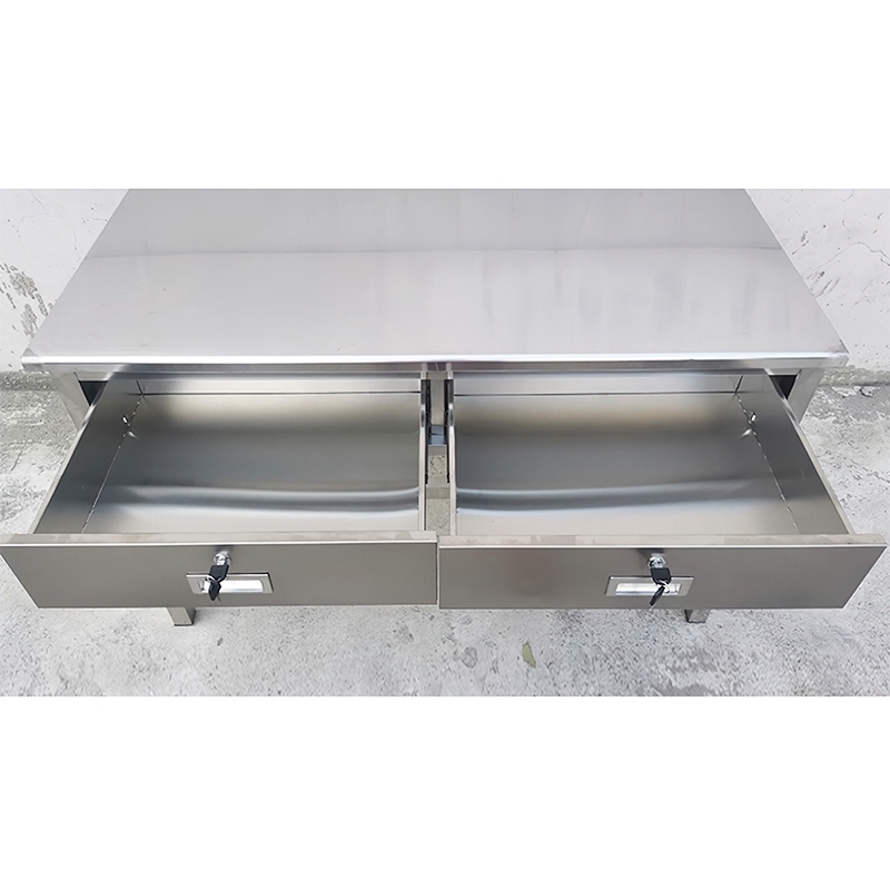 🌟 สะอาด ปลอดภัย ไร้ฝุ่น ด้วยโต๊ะและเก้าอี้สแตนเลส 304 คุณภาพสูง เหมาะสำหรับห้องคลีนรูมและโรงงานเครื่องสำอาง! 💄✨ MGC-02