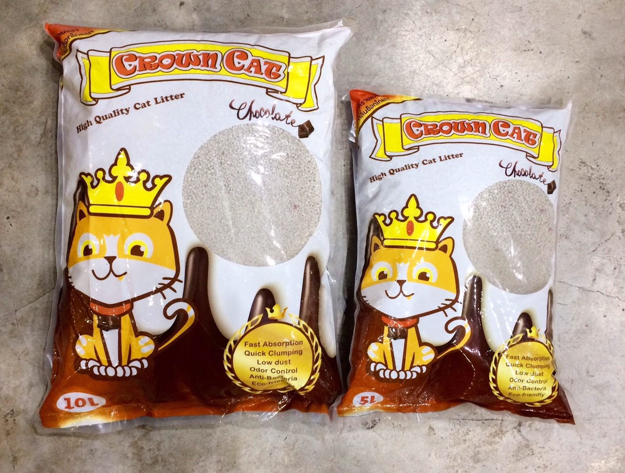 ทรายแมว Crown Cat