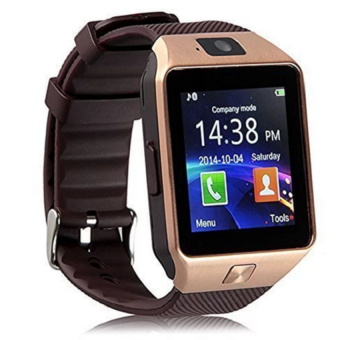 Smart Watch รุ่น DZ09 นาฬิกาโทรศัพท์มีกล้อง (สีทอง)